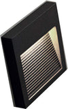 Applique-Contemporanea-Flat-Metallo-Nero-Led-6W