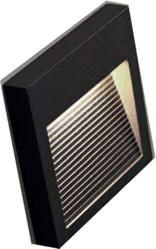 Applique-Contemporanea-Flat-Metallo-Nero-Led-6W