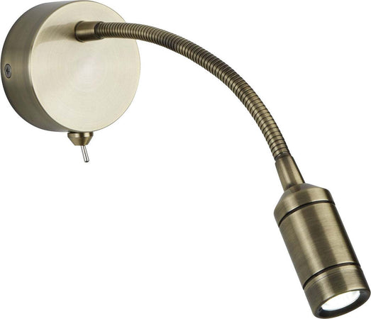 Applique-Contemporanea-Flexy-Acciaio-Adjustable-Led-0,75W-3000K