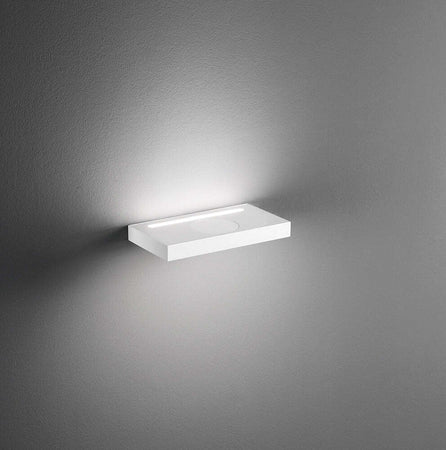 Applique-Contemporanea-Floor-Alluminio-Bianco-Led-Integrato-18W