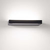 Applique-Contemporanea-Floor-Alluminio-Nero-Led-Integrato-18W