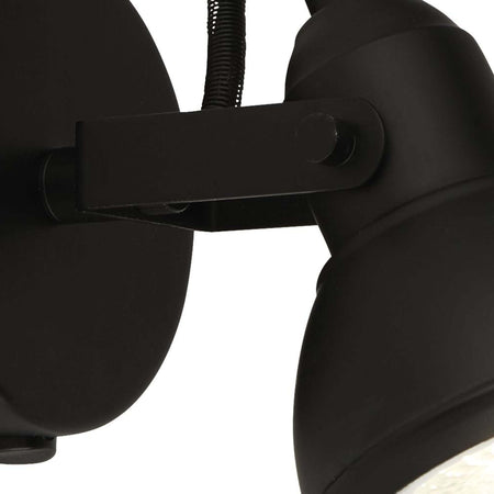 Applique-Contemporanea-Focus-Spotlight-Acciaio-Bianco-Nero-1-Luce-Gu10