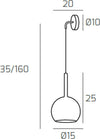 Applique-Contemporanea-Future-Metallo-Cromo-Vetro-Oro-1-Luce-E27
