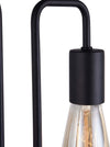 Applique-Contemporanea-Gilbert-Metallo-Nero-2-Luci