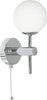 Applique-Contemporanea-Globale-Acciaio-Cromo-Vetro-Bianco-1-Luce-G9