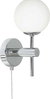 Applique-Contemporanea-Globale-Acciaio-Cromo-Vetro-Bianco-1-Luce-G9