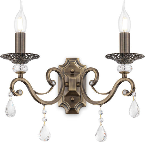 Applique-Contemporanea-Grace-Metallo-Ottone-2-Luci