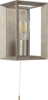 Applique-Contemporanea-Heaton-Acciaio-Argento-Oro-1-Luce-E27