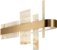 Applique-Contemporanea-Honicè-Metallo-Oro-E-Onice-Led-3,51W