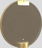 Applique-Contemporanea-Horo-Metallo-Ottone-Vetro-Fumè-Led-14,4W