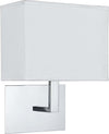 Applique-Contemporanea-Hotel-Acciaio-Cromo-Tessuto-1-Luce-E27