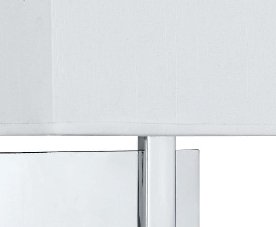 Applique-Contemporanea-Hotel-Acciaio-Cromo-Tessuto-1-Luce-E27
