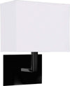 Applique-Contemporanea-Hotel-Acciaio-Nero-1-Luce-E27