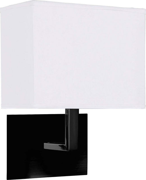 Applique-Contemporanea-Hotel-Acciaio-Nero-1-Luce-E27