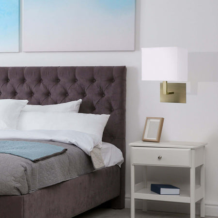 Applique-Contemporanea-Hotel-Acciaio-Ottone-1-Luce-E27