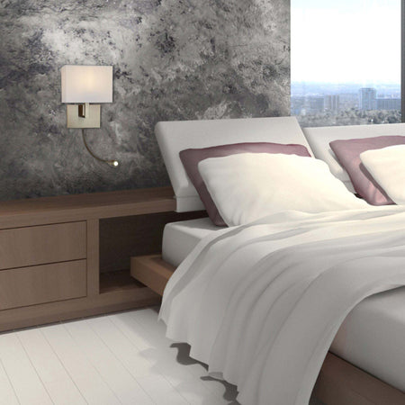 Applique-Contemporanea-Hotel-Acciaio-Ottone-Tessuto-1-Luce-E27