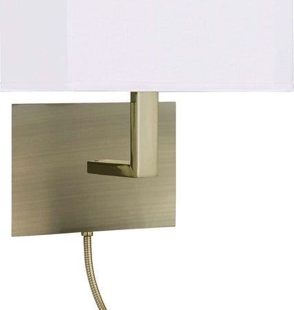 Applique-Contemporanea-Hotel-Acciaio-Ottone-Tessuto-1-Luce-E27