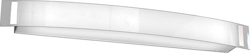 Applique-Contemporanea-Hut-Metallo-Cromo-Vetro-Extrachiaro-Satinato-3-Luci-E14