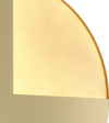 Applique-Contemporanea-Jupiter-Alluminio-Ottone-1-Luce-8W