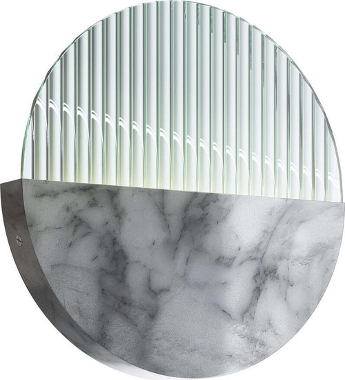 Applique-Contemporanea-Jupiter-Metallo-Marmo-1-Luce-6W