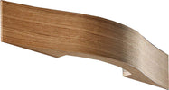 Applique-Contemporanea-Libe-Metallo/Legno-Rovere-E-Cristallo-Led-7W