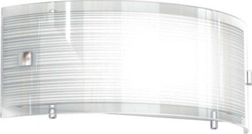 Applique-Contemporanea-Linear-Mad-Metallo-E-Vetro-Bianco-1-Luce-E27-30Cm