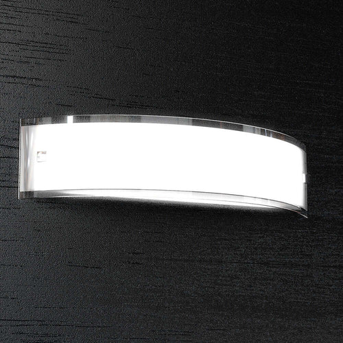 Applique-Contemporanea-Linear-Metallo-E-Vetro-Bianco-2-Luci-E27-50Cm