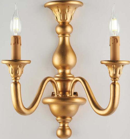Applique-Contemporanea-Lucca-Oro-2-Luci-E14