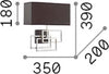 Applique-Contemporanea-Luxury-Metallo-Ottone-1-Luce-E27
