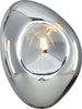 Applique-Contemporanea-Mabell-Metallo-Nero-1-Luce-Diffusore-Vetro-Cromo