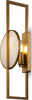 Applique-Contemporanea-Marmo-Metallo-Oro-1-Luce-Diffusore-Bianco