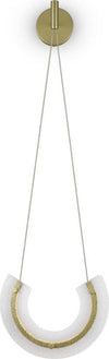 Applique-Contemporanea-Maya-Alluminio-Oro-1-Luce-Diffusore-Vetro