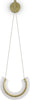 Applique-Contemporanea-Maya-Alluminio-Oro-1-Luce-Diffusore-Vetro