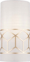 Applique-Contemporanea-Messina-Metallo-Oro-1-Luci-Diffusore-Lino-Su-Pvc