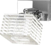 Applique-Contemporanea-Metropolitan-Metallo-Cromo-Vetro-Trasparente-1-Luce-G9