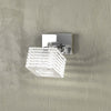Applique-Contemporanea-Metropolitan-Metallo-Cromo-Vetro-Trasparente-1-Luce-G9