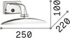Applique-Contemporanea-Mirror-20-Metallo-Ottone-Brunito-2-Luci-G9-3W-3000K