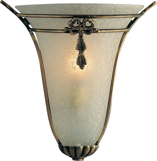 Applique-Contemporanea-Nashville-Ottone-Bronzo-Vetro-Ambra-1-Luce-E14