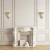 Applique-Contemporanea-Nashville-Ottone-Bronzo-Vetro-Ambra-1-Luce-E14