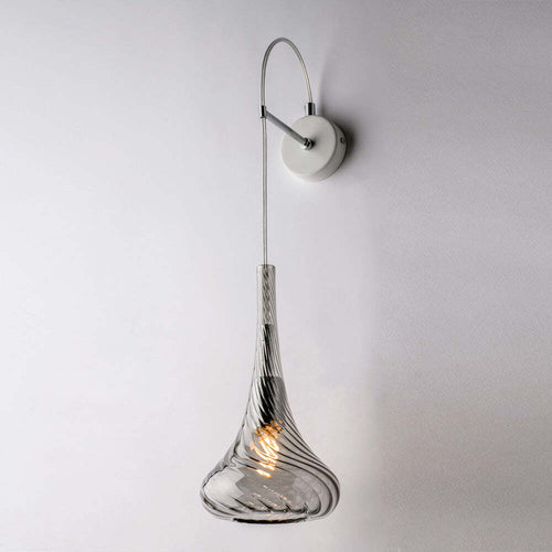 Applique-Contemporanea-Nemesi-Grigio-Fumè-1-Luce-E14