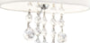 Applique-Contemporanea-Nina-Acciaio-Cromo-Tessuto-Bianco-1-Luce-E14