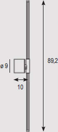 Applique-Contemporanea-Nood-Metallo-Bianco-Led-20W