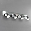 Applique-Contemporanea-Nuts-Metallo-Cromo-Vetro-Trasparente-4-Luci-Gu10