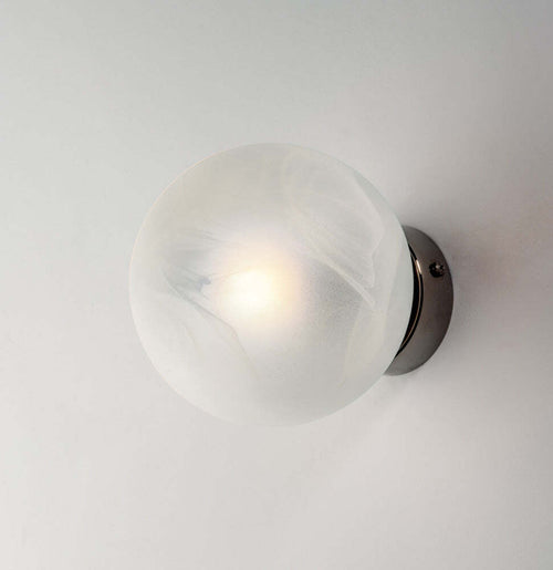 Applique-Contemporanea-Olaf-Cromo-Nero-1-Luce-E14