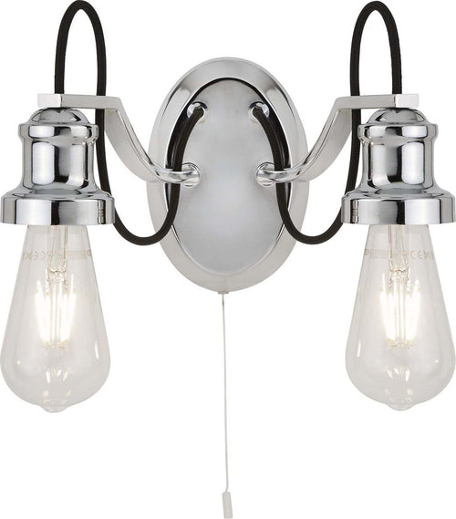 Applique-Contemporanea-Olivia-Acciaio-Cromo-2-Luci-E27