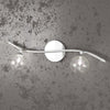 Applique-Contemporanea-Orizz-Super-Ball-Metallo-Cromo-Vetro-Pirex-2-Luci-G9