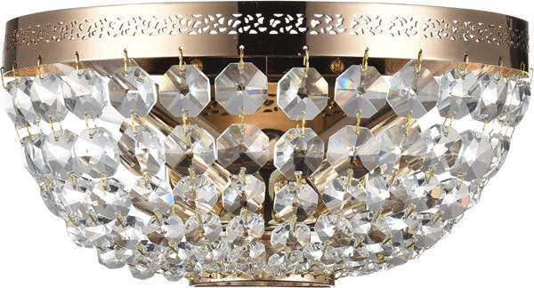 Applique-Contemporanea-Ottilia-Metallo-Oro-2-Luci-Diffusori-Metallo