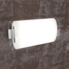 Applique-Contemporanea-Oval-Tube-Metallo-Cromo-Vetro-Satinato-Trasp-2-Luci-G9