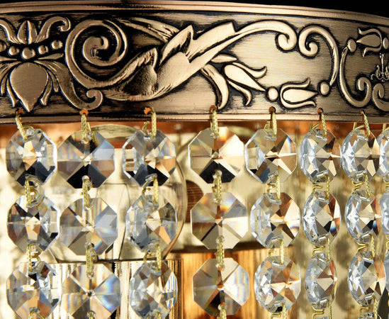 Applique-Contemporanea-Palace-Metallo-Oro-Antico-1-Luce