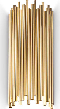 Applique-Contemporanea-Pan-Metallo-Oro-2-Luci-E14